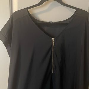 Express Black Dress Top, size L